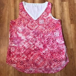 Violet & Claire Sleeveless Top Sz M